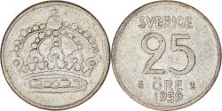 World Coins - Coin, Sweden, 25 Öre, 1959