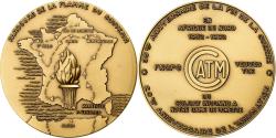World Coins - France, Medal, 35ème Anniversaire de la Fin de la Guerre en Afrique du Nord