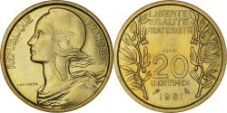 World Coins - Coin, France, 20 Centimes, 1961, Paris, , Aluminum-Bronze, KM:E105