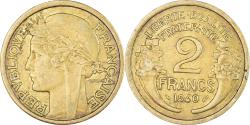 World Coins - Coin, France, Morlon, 2 Francs, 1940, , Aluminum-Bronze, KM:886