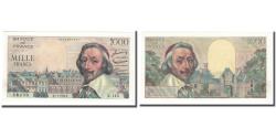 World Coins - France, 1000 Francs, Richelieu, 1955, 1955-04-07, UNC(64), Fayette:42.12