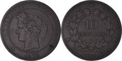 World Coins - Coin, France, Cérès, 10 Centimes, 1872, Bordeaux, , Bronze, KM:815.2