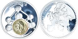 World Coins - Belgium, Medal, European Currencies, Royaume de Belgique, , Silver