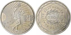 World Coins - France, 10 Euro, Semeuse, 2009, MDP, Silver,