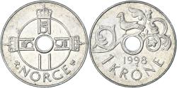World Coins - Coin, Norway, Krone, 1998