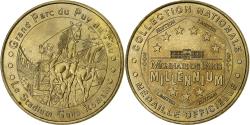 World Coins - France, Token, Les Epesses - Puy du Fou n°2, 2001, MDP, Copper-nickel