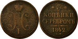 World Coins - Coin, Russia, Nicholas I, 3 Kopeks, 1842, Ekaterinbourg, , Copper