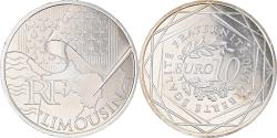 World Coins - France, 10 Euro, Limousin, 2010, , Silver
