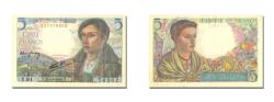 World Coins - Banknote, France, 5 Francs, 5 F 1943-1947 ''Berger'', 1943, 1943-11-25, UNC(63)