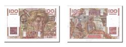 World Coins - Banknote, France, 100 Francs, 100 F 1945-1954 ''Jeune Paysan'', 1953