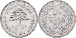 World Coins - Lebanon, 50 Piastres, 1969, Nickel, , KM:28.1