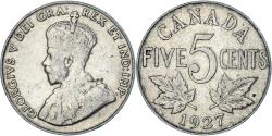 World Coins - Coin, Canada, 5 Cents, 1927