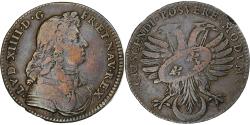 World Coins - France, Token, Louis XIV, Marie-Thérèse d'Autriche, Copper,