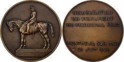 World Coins - France, Medal, Equestrian statue of Maréchal Haig, 1931, Bronze, Landowski