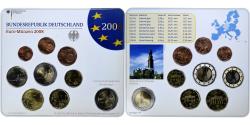 World Coins - GERMANY - FEDERAL REPUBLIC, Set 1 ct. - 2 Euro + 2€, St. Michael's Church