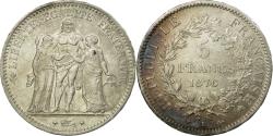 World Coins - Coin, France, Hercule, 5 Francs, 1876, Bordeaux, , Silver, KM:820.2