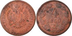 World Coins - Coin, Austria, Franz Joseph I, 4 Kreuzer, 1860, Kremnica, , Copper