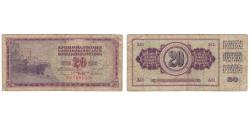 World Coins - Banknote, Yugoslavia, 20 Dinara, 1978-08-12, KM:88a, AG(1-3)