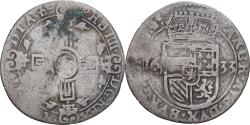 World Coins - Duchy of Brabant, Philip IV, 1 Stuiver, 1633, Brussels, Billon,