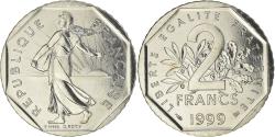 World Coins - Coin, France, Semeuse, 2 Francs, 1999, Paris, BU, , Nickel, KM:942.1
