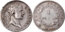 World Coins - Coin, France, Napoléon I, Franc, 1810, Marseille, Very rare, , Silver