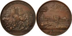 World Coins - France, Medal, Prise de la Bastille , Donjon de Vincennes, 1844, Rogat