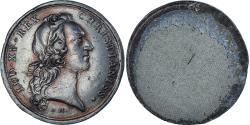 World Coins - France, Medal, Louis XV, Christianiss, History, , Tin-Zinc