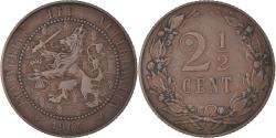 World Coins - Coin, Netherlands, Wilhelmina I, 2-1/2 Cent, 1904, , Bronze, KM:134