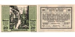 World Coins - Austria, Schwallenbach, 20 Heller, 1920-09-30, UNC(63)