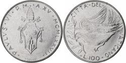 World Coins - Vatican, Paul VI, 100 Lire, 1977 / Anno XV, Rome, Stainless Steel,