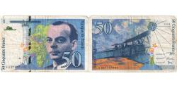 World Coins - France, 50 Francs, St Exupéry, S047155943, EF(40-45)