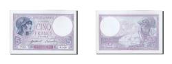 World Coins - Banknote, France, 5 Francs, 5 F 1917-1940 ''Violet'', 1918, 1918-01-08