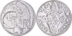 World Coins - Coin, VATICAN CITY, Paul VI, 5 Lire, 1975, , Aluminum, KM:126