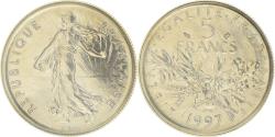 World Coins - Coin, France, Semeuse, 5 Francs, 1997, Paris, , Nickel Clad