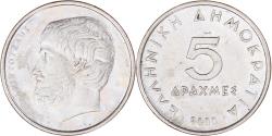 World Coins - Coin, Greece, 5 Drachmes, 2000