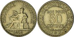 World Coins - France, Chambre de commerce, 50 Centimes, 1923, , Aluminum-Bronze