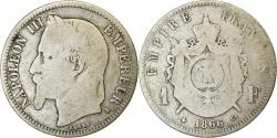 World Coins - Coin, France, Napoleon III, Napoléon III, Franc, 1866, Paris,