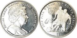 World Coins - Coin, BRITISH VIRGIN ISLANDS, Dollar, 2010, Franklin Mint, Coupe du monde de