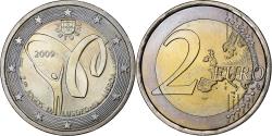 World Coins - Portugal, 2 Euro, Lusophonie, 2009, Lisbon, , Bi-Metallic, KM:786