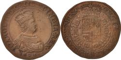 World Coins - Netherlands, Token, Spanish Netherlands, Charles II, Anvers, Bureau des