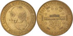 World Coins - France, Token, Touristic token, Le Bugue - aquarium n°1, Arts & Culture, 2000