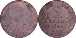 World Coins - France, 2 Centimes, Dupuis, 1898, Paris, Bronze, , Gadoury:107, KM:841