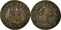 World Coins - Coin, FRENCH STATES, CHATEAU-RENAUD, 2 Deniers, Tournois, , Copper