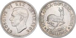 World Coins - South Africa, George VI, 5 Shillings, 1947, Silver, , KM:31