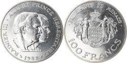 World Coins - Coin, Monaco, Rainier III, 100 Francs, 1982, , Silver, KM:161