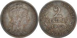 World Coins - Coin, France, 2 Centimes, 1913