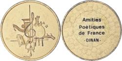 World Coins - France, Medal, Amitiés Poétiques de France, Dinan, Arts & Culture, Gloria