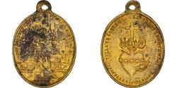 World Coins - France, Medal, Sacré Coeur de Jésus, Religions & beliefs, , Brass