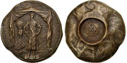 World Coins - France, Medal, grand Sceau de Louis II Duc de Bourbon, 1977, Bronze,