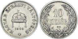 World Coins - Coin, Hungary, 10 Filler, 1909